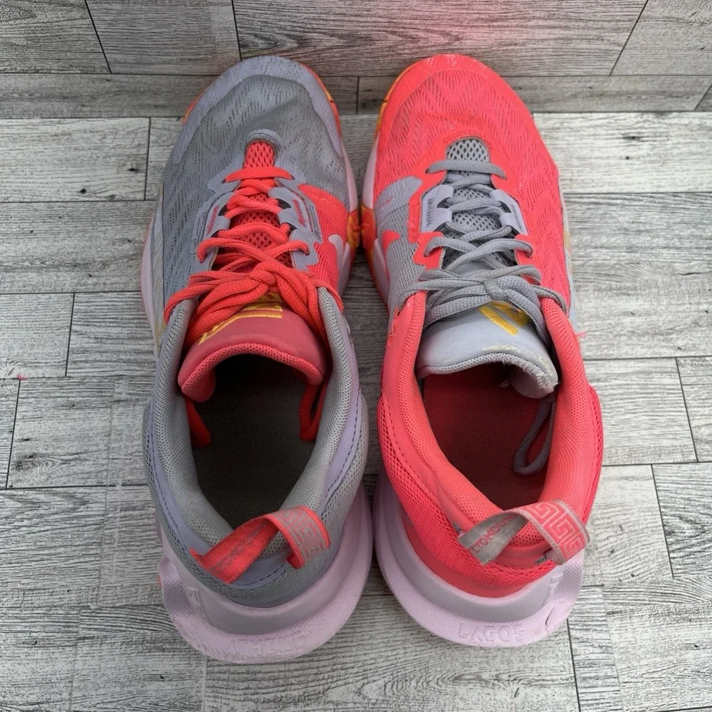 Nike Giannis Immortality 2 Hot Punch Lazer Orange Basketball Shoes Men‎ Size 8.5